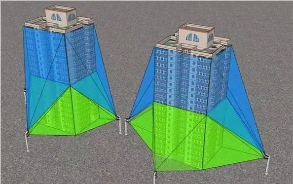 防高空抛物视频监控摄像头点位图